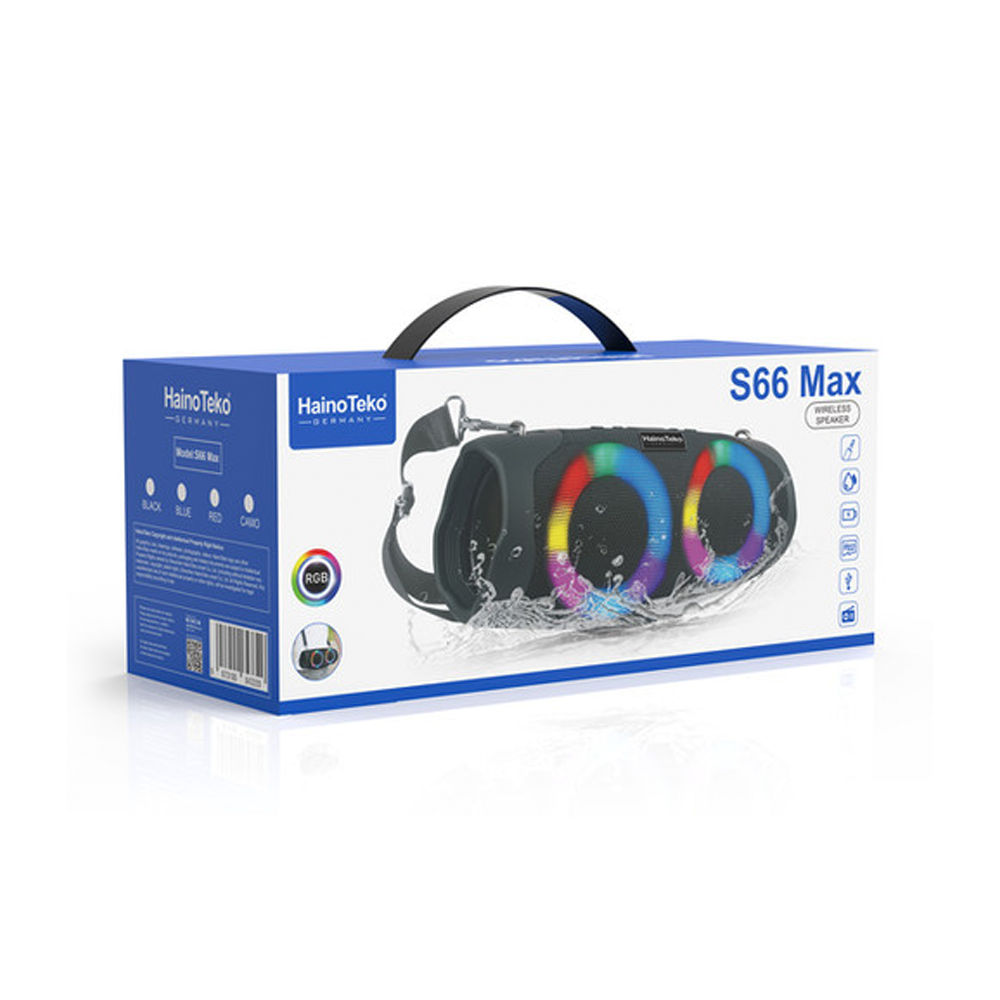 HainoTeko Bluetooth Speaker S66 Max HainoTeko Bluetooth Speaker S66 Max