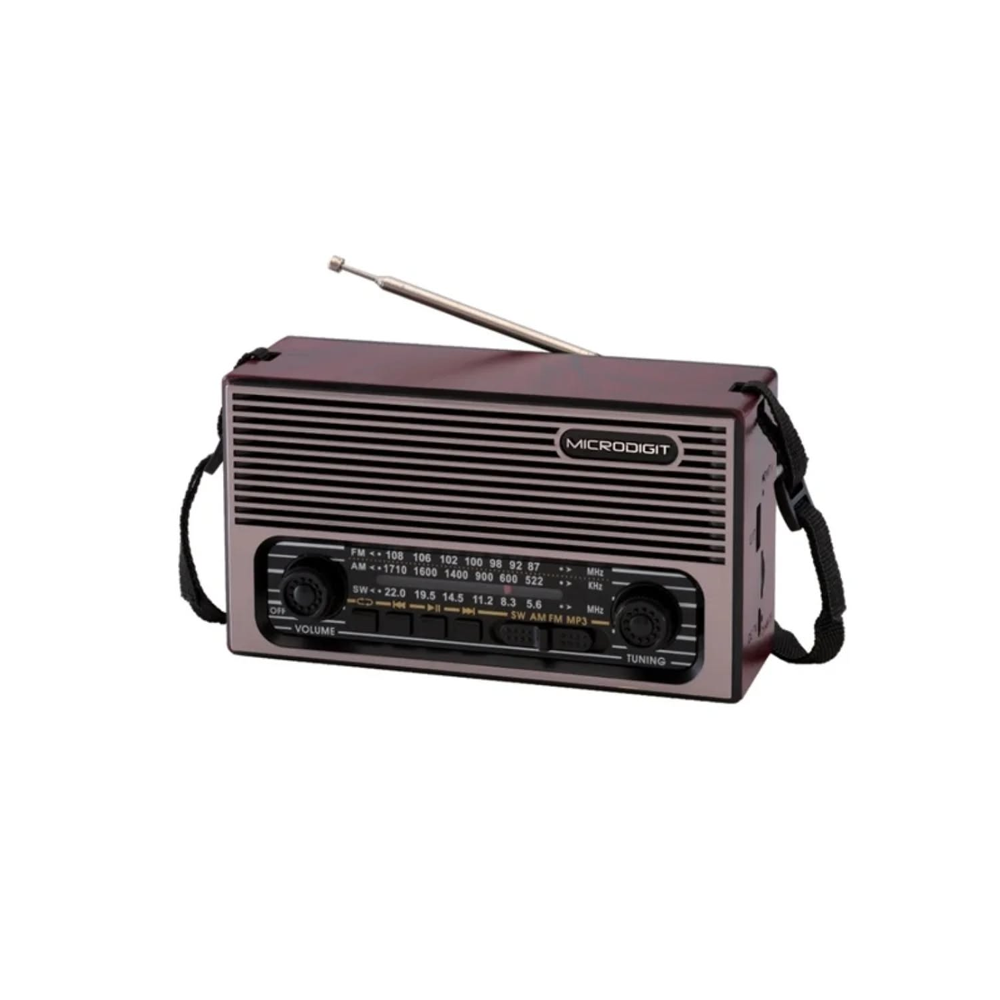 Microdigit Portable Radio Speaker MD012R Microdigit Portable Radio Speaker MD012R