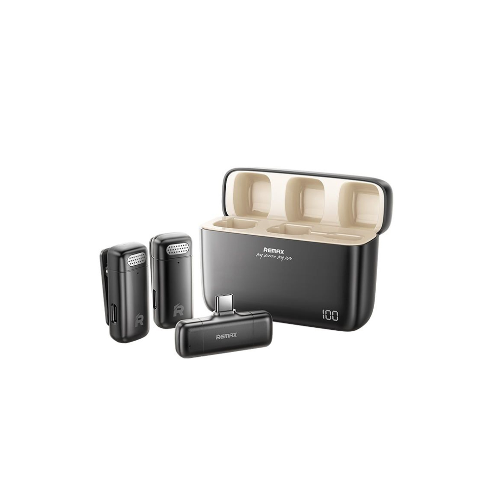 REMAX  2 in 1 Wireless radio microphone K15 TYPE C