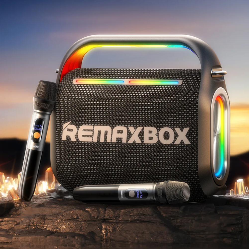 REMAX Party Light 130W Portable Wireless Speaker RB-M65 REMAX Party Light 130W Portable Wireless Speaker RB-M65