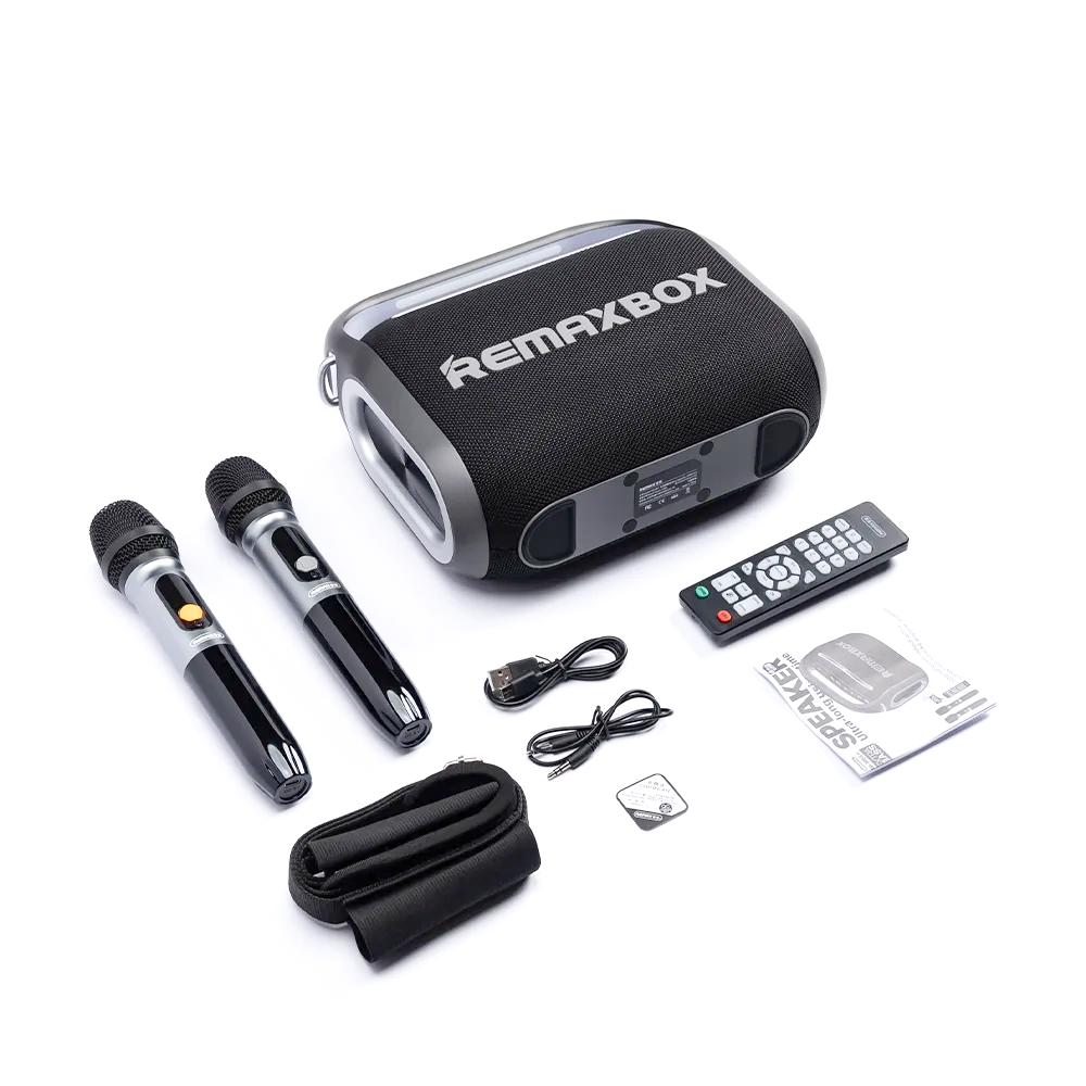 REMAX Party Light 130W Portable Wireless Speaker RB-M65 REMAX Party Light 130W Portable Wireless Speaker RB-M65