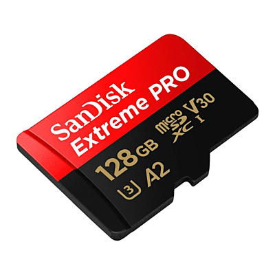 SanDisk Extreme Pro 128GB microSDXC 200MB/s UHS-1 Card( SDSQXCD)