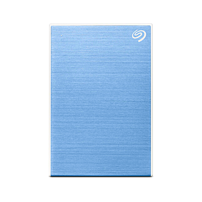 Seagate 2TB One Touch USB 3.2 Gen 1 External Hard Drive (Light Blue)