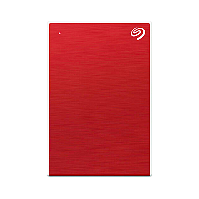 Seagate 2TB One Touch USB 3.2 Gen 1 External Hard Drive (Red)
