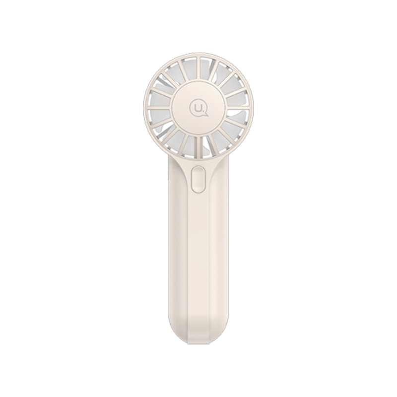 USAMS Handheld Fan High Speed Desk Fan USB Rechargeable Portable Cooling Fan White ZB288W USAMS Handheld Fan High Speed Desk Fan USB Rechargeable Portable Cooling Fan White ZB288W