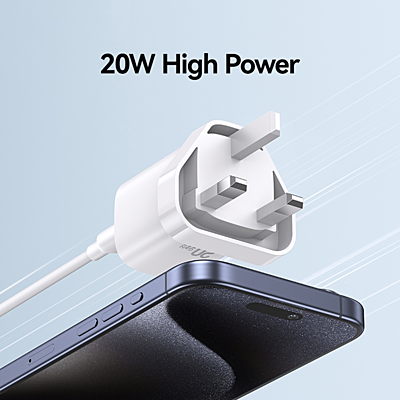 USAMS 20W GaN Fast Charger CC250 Black USAMS 20W GaN Fast Charger CC250 Black