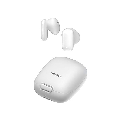 USAMS Bluetooth Headphones 5.3 TWS ID Series White ID25W