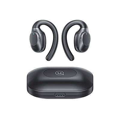 USAMS EM Series EM20 Bluetooth 5.3 Ear hook Sports Headset Sterio Wirless Music Earphone Black (BHUEM01)