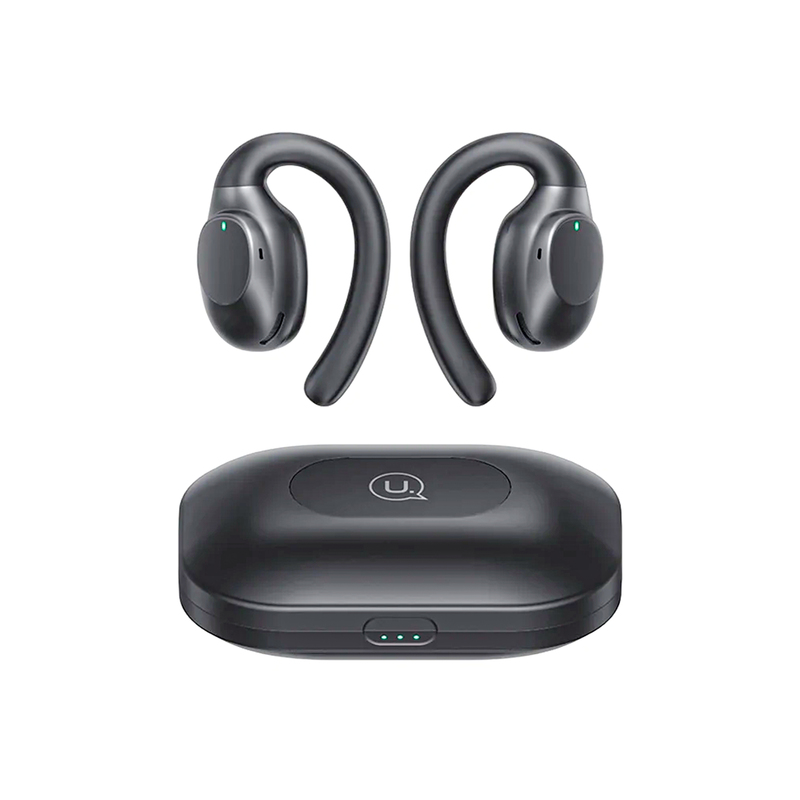 USAMS EM Series EM20 Bluetooth 5.3 Ear hook Sports Headset Sterio Wirless Music Earphone Black (BHUEM01) USAMS EM Series EM20 Bluetooth 5.3 Ear hook Sports Headset Sterio Wirless Music Earphone Black (BHUEM01)