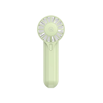 USAMS  Handheld Fan High Speed ​​Desk Fan USB Rechargeable Portable Cooling Fan Green ZB288G