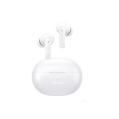 USAMS In-ear Bluetooth Handsfree Headphone with Charging Case White XD19W