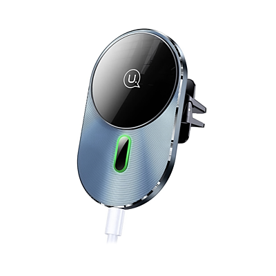 USAMS Magnetic Car Wireless Charging 15W gray CD170DZ01