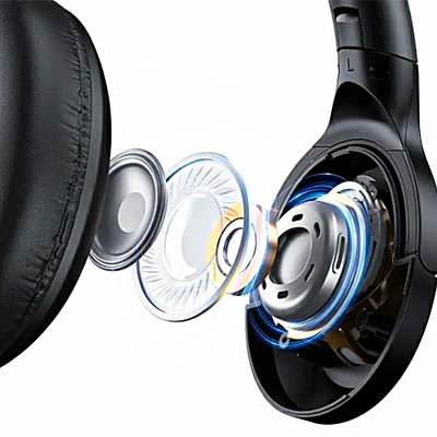 USAMS YH series - Wireless Headphone - wireless headphones Black YH21B USAMS YH series - Wireless Headphone - wireless headphones Black YH21B