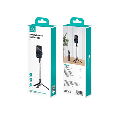 USAMS ZB324 Mini Wireless Selfie Stick with Integrated Tripod